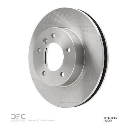 Dynamic Friction Co Disc Brake Rotor - 600-20006 600-20006
